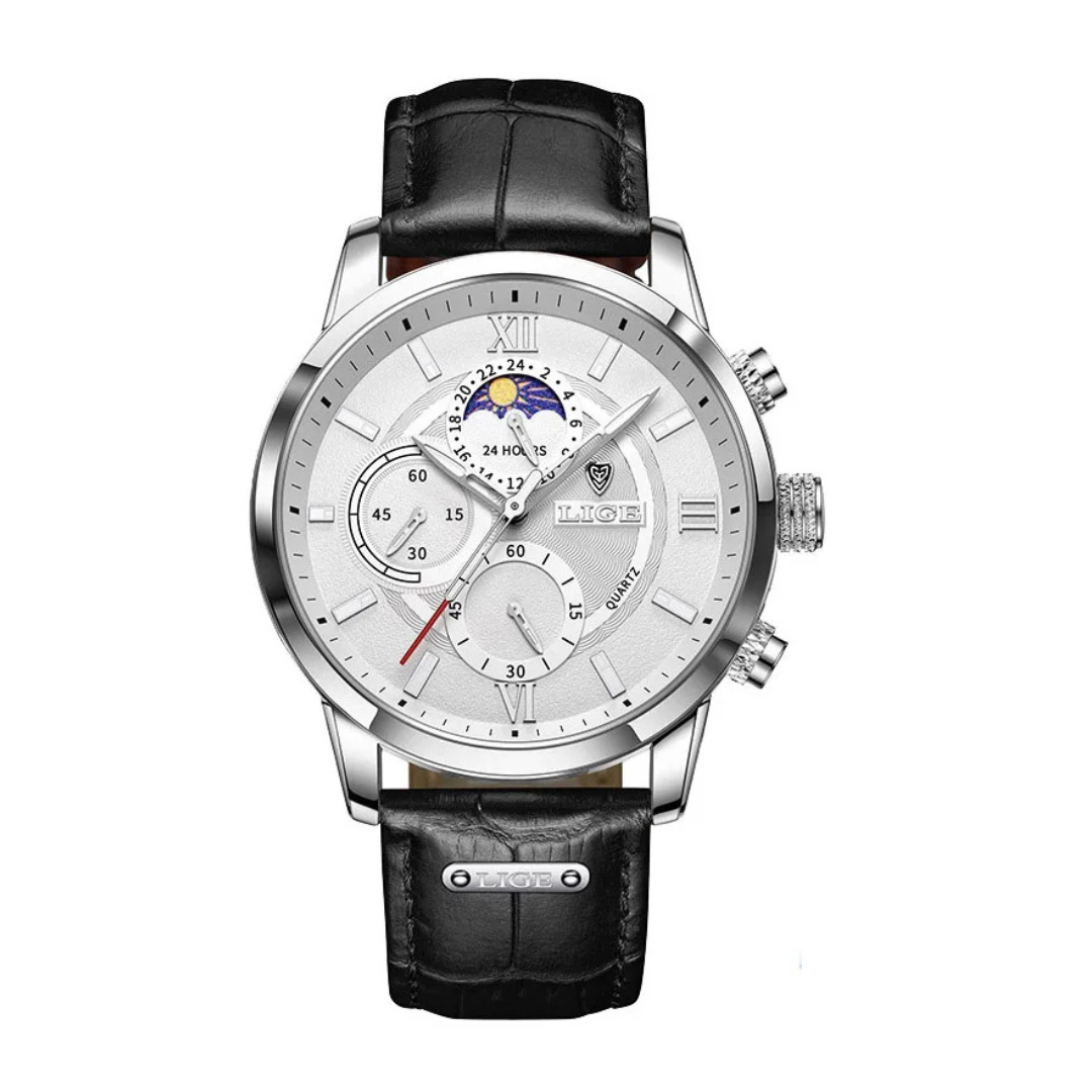 Montre pour hommes  – Anti-rayure, Durable et Confortable | Azure - Lige Québec™