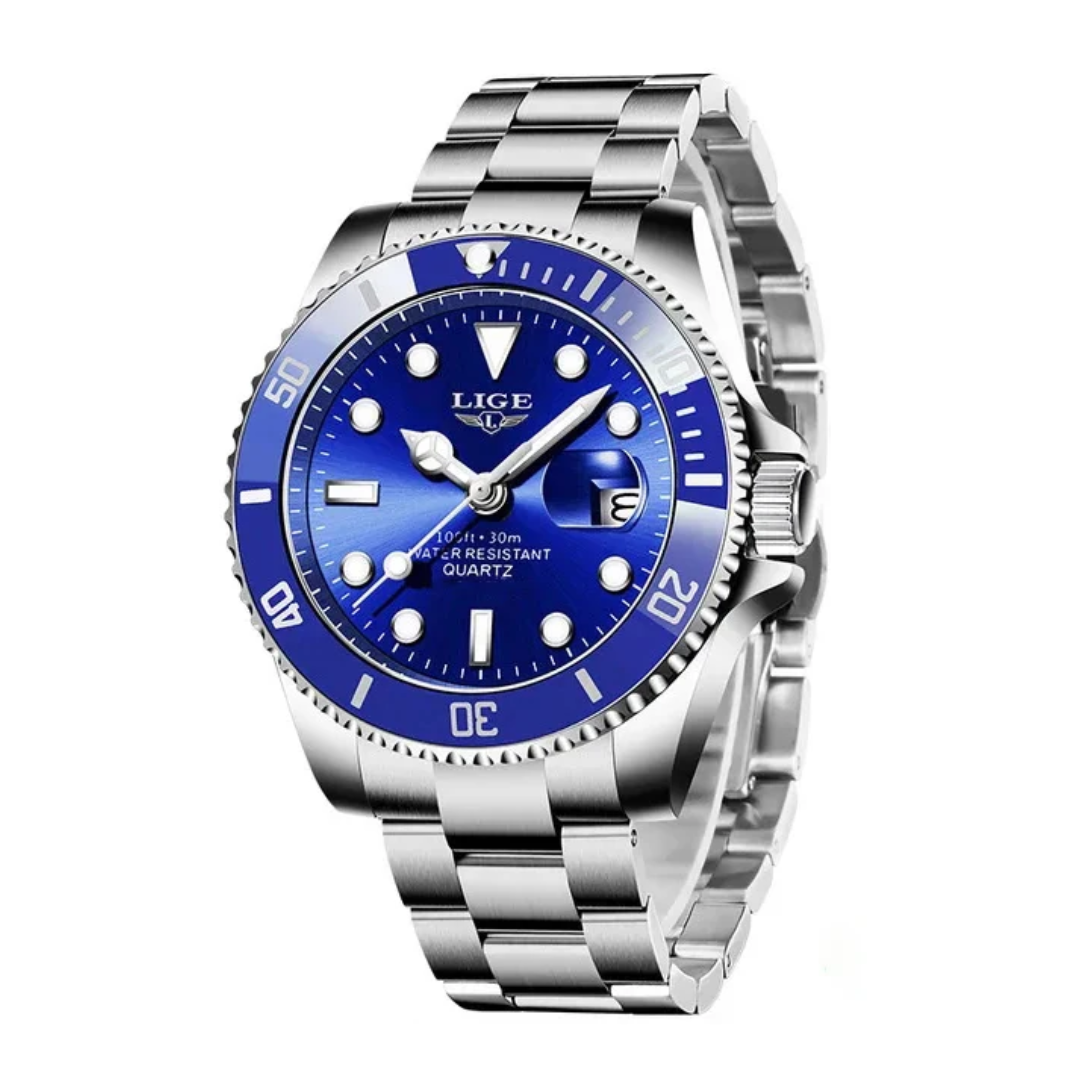Montre pour hommes  – Anti-rayure, Durable et Confortable | Marin - Lige Québec™